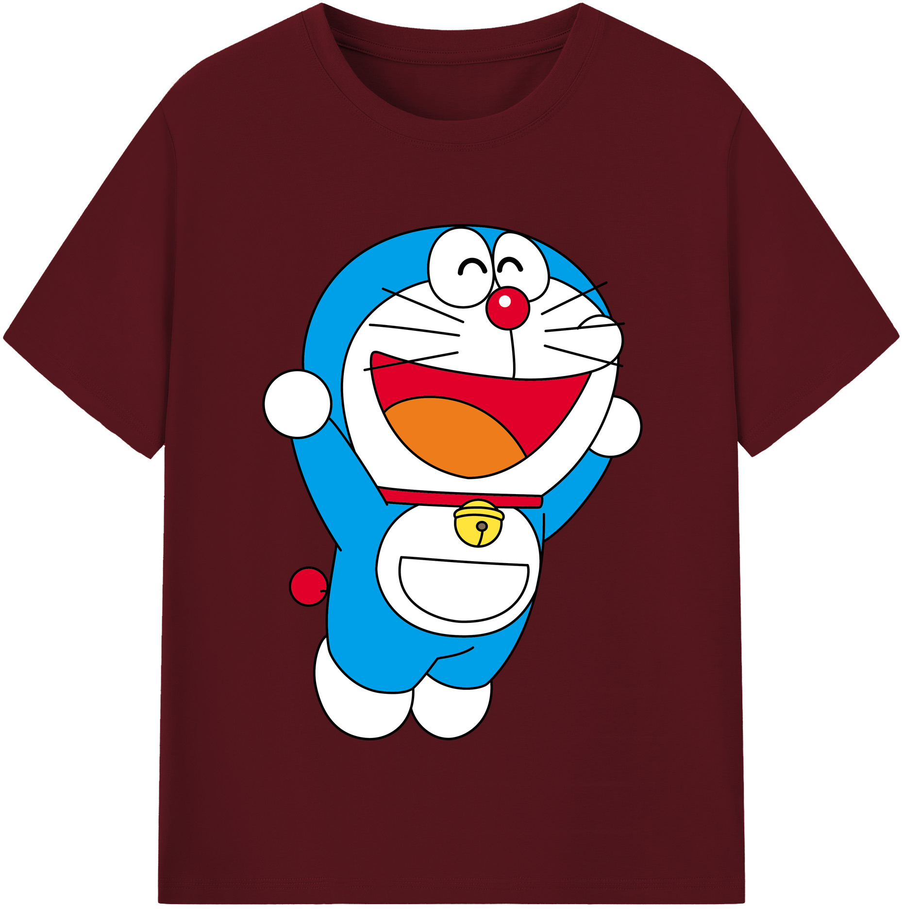（画像用） ドラえもん Doraemon 綿100％半袖Tシャツ（フロントプリント）